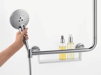 BARRA DUCHA CON REPISA UNICA COMFORT HANSGROHE